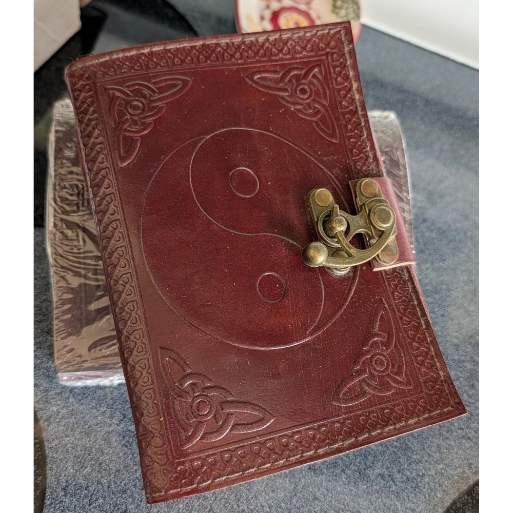 Vintage 2007 Fantasy Gifts Yin Yang Journal blank Notebook Sketchbook Y2K NIB